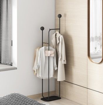 Floor 10kg H170cm Stainless Steel Garment Rack Rustproof
